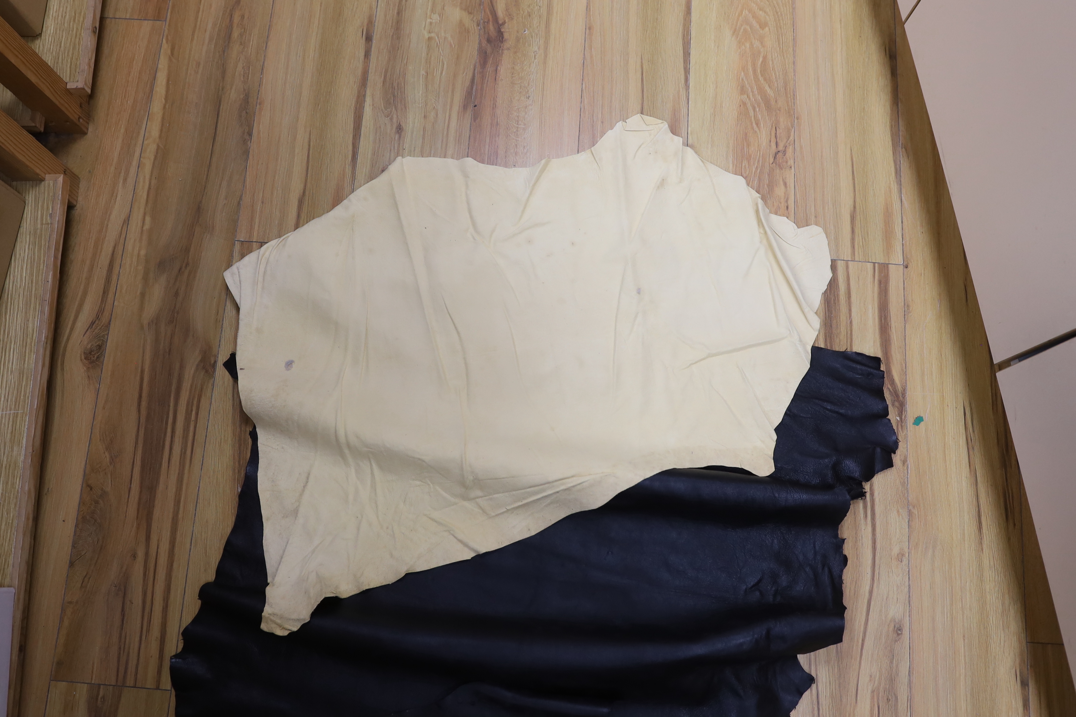 A quantity of chamois leather